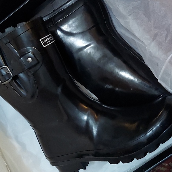 London Fog Womens Piccadilly Rain Boot - Picture 3 of 9